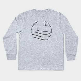 Sailing Kids Long Sleeve T-Shirt